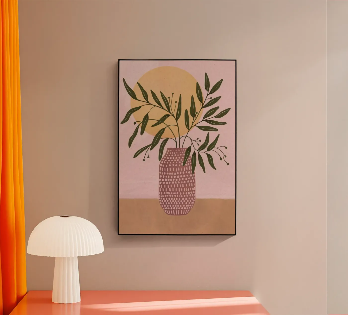 Olive Branch acryl van Laura Graves