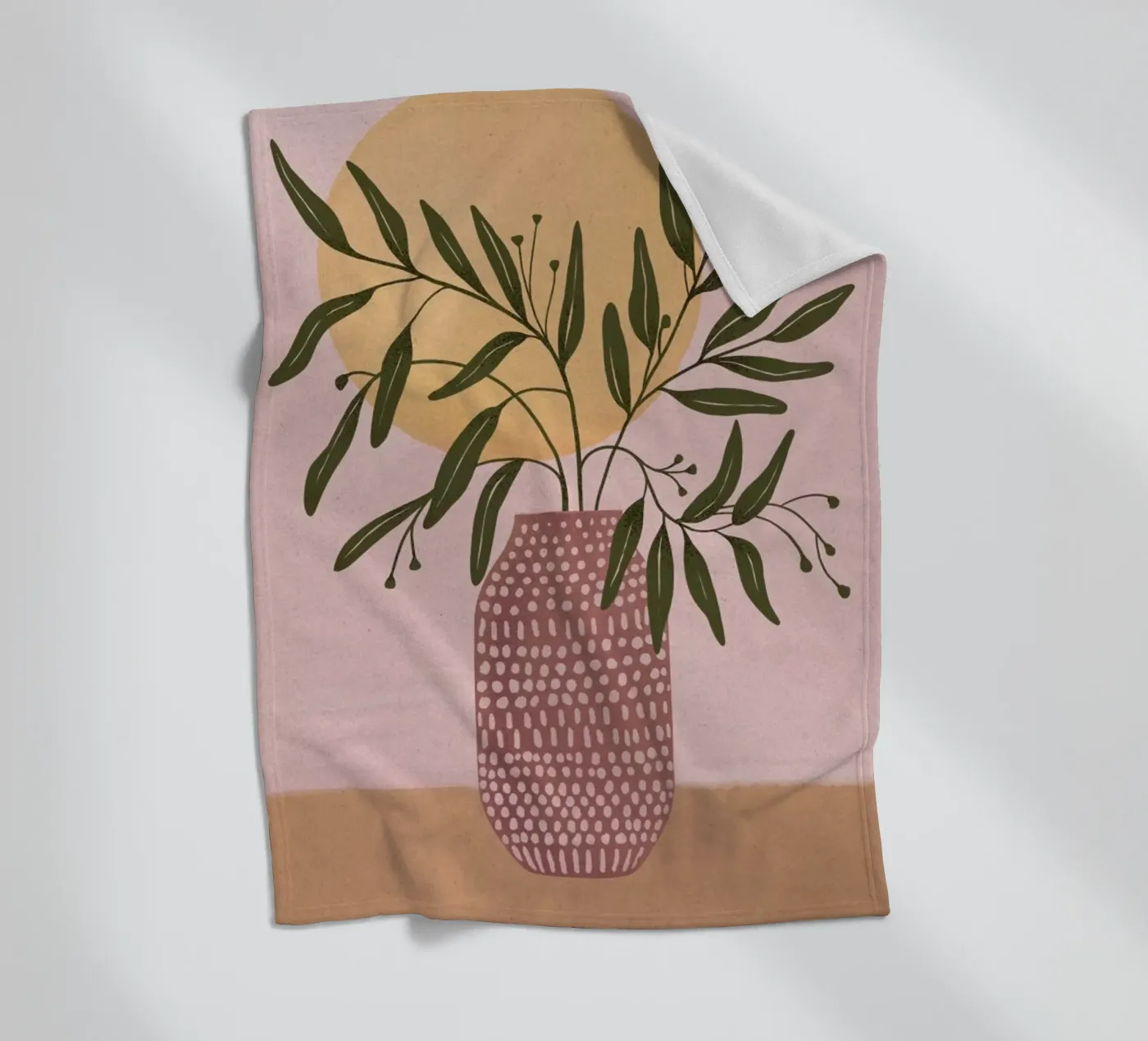 Olive Branch fleecedeken van Laura Graves