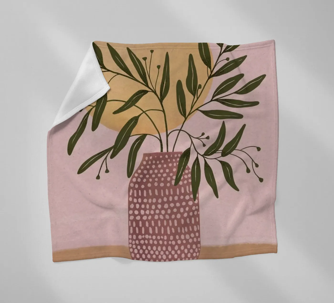 Olive Branch fleecedeken van Laura Graves