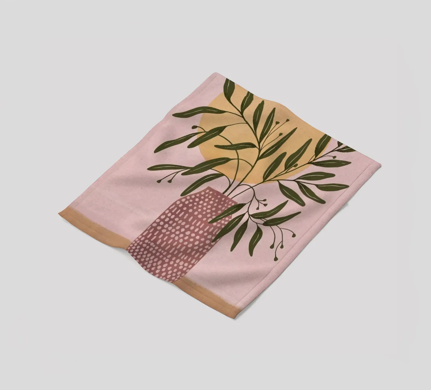 Olive Branch fleecedeken van Laura Graves