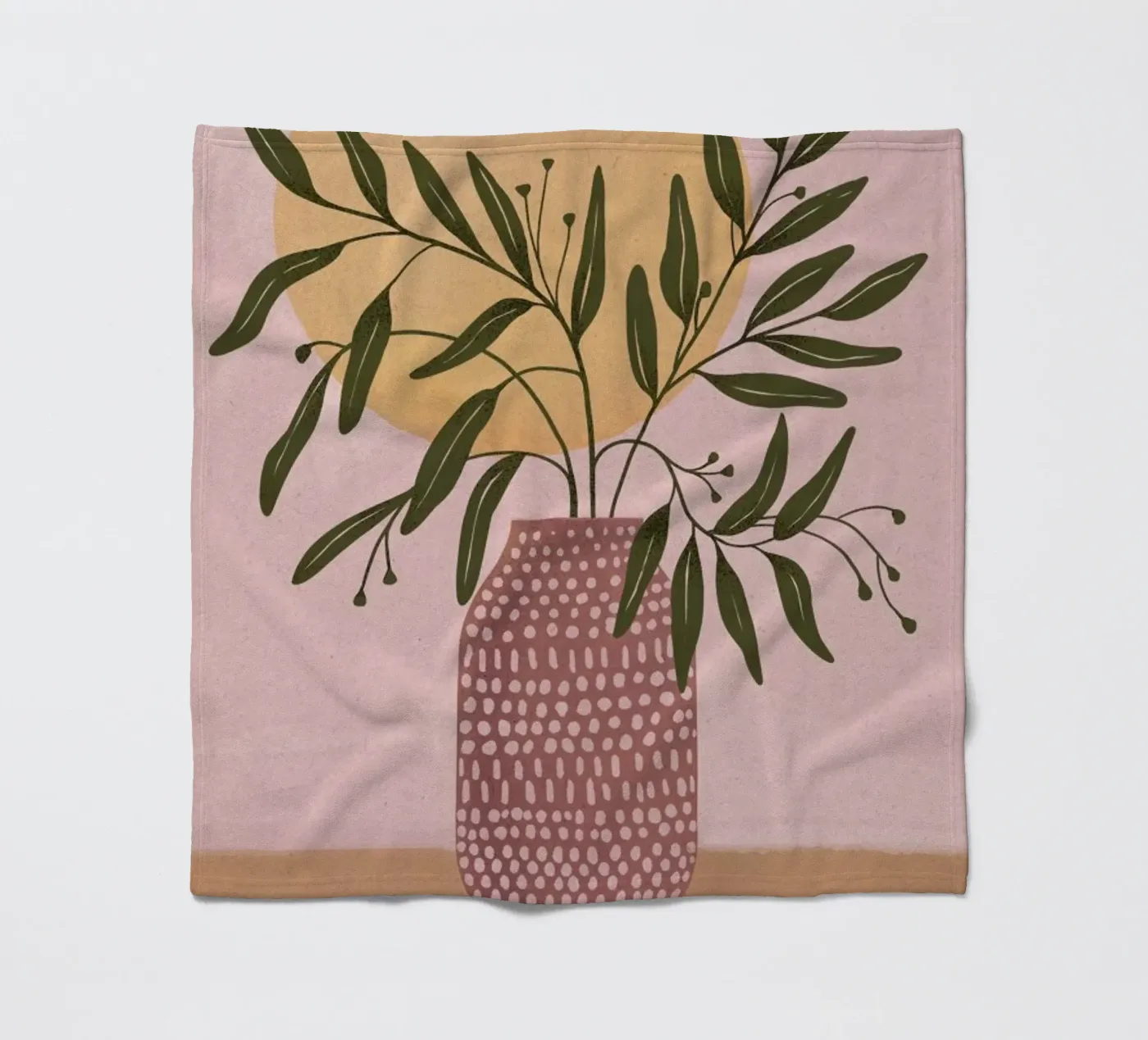 Olive Branch fleecedeken van Laura Graves