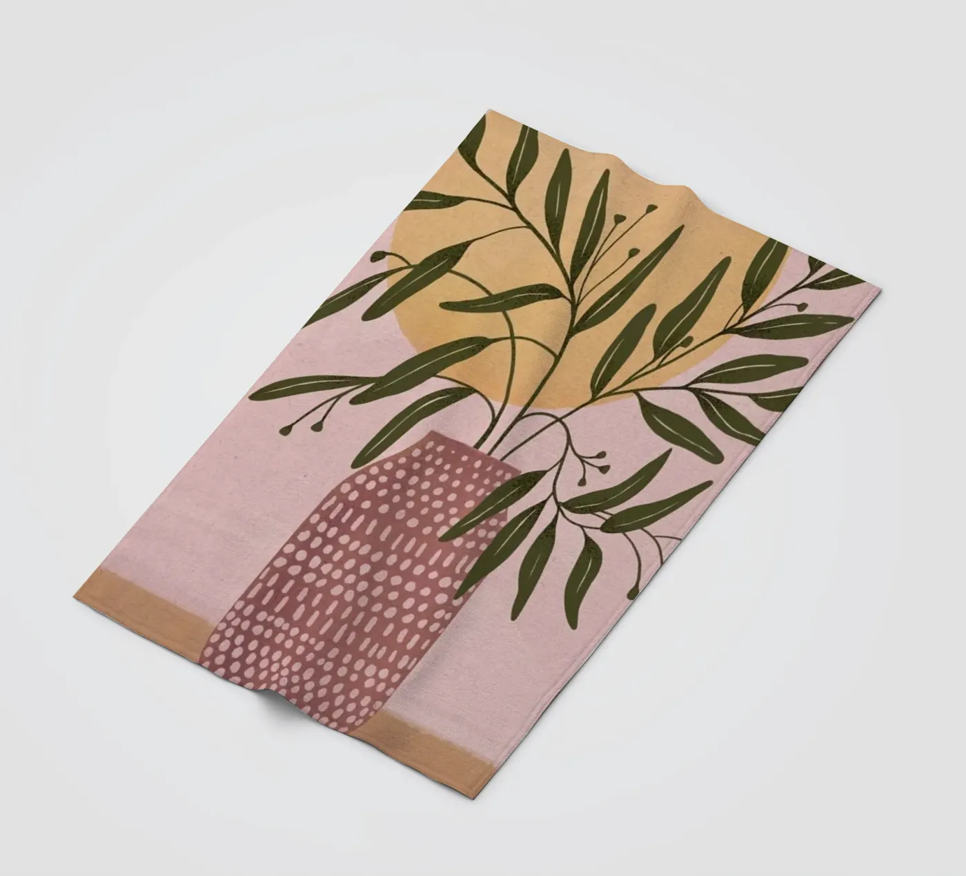 Olive Branch fleecedeken van Laura Graves