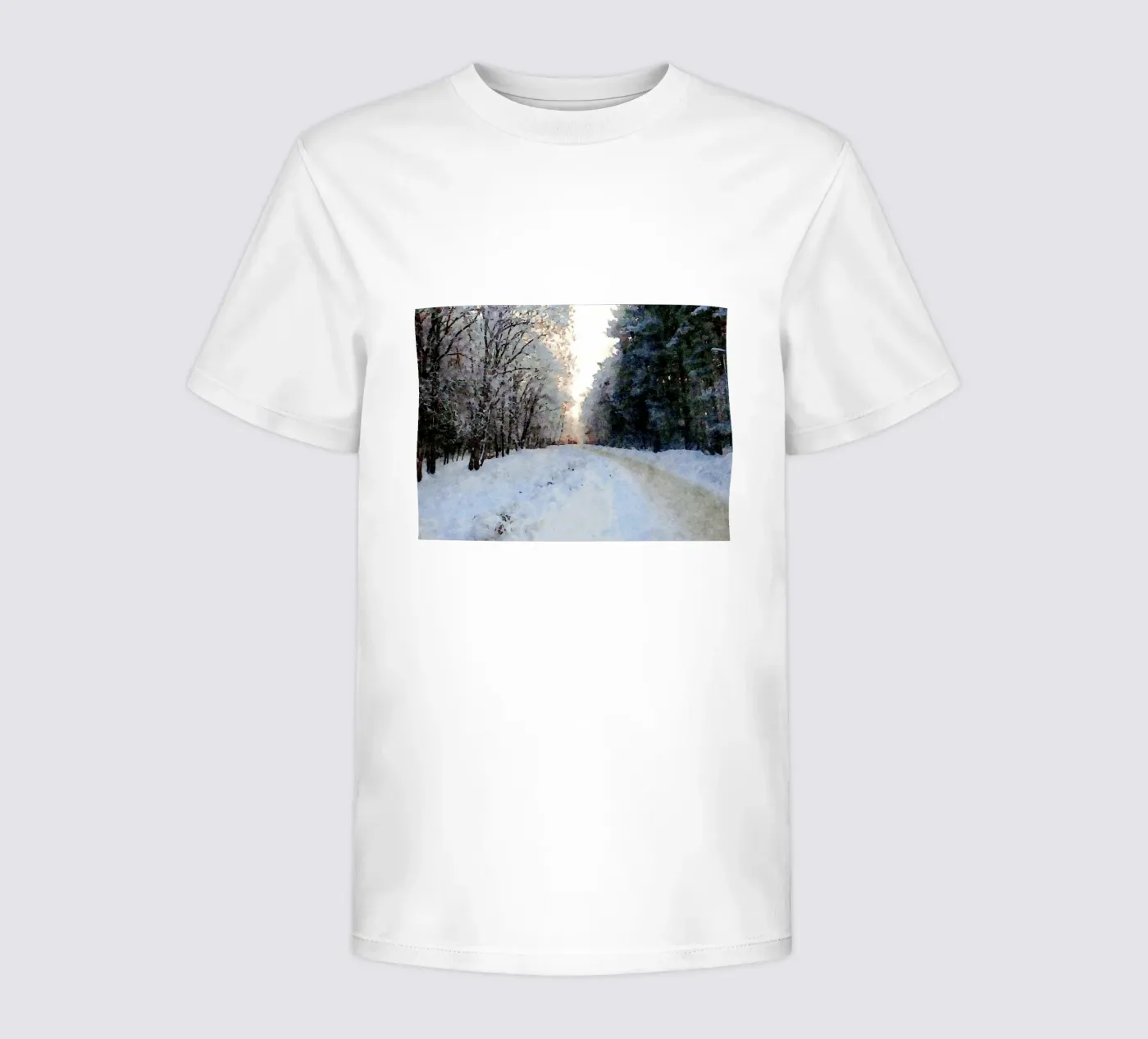 Winter kinder t-shirt van Massimo Frascogna