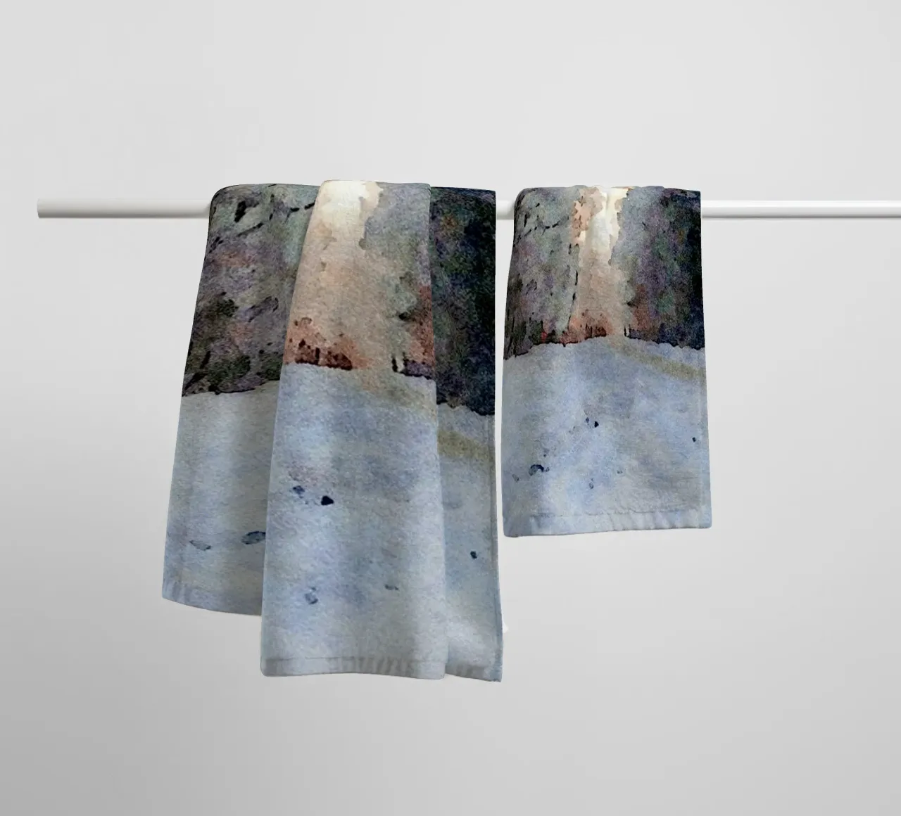 Inverno asciugamano da bagno da Massimo Frascogna