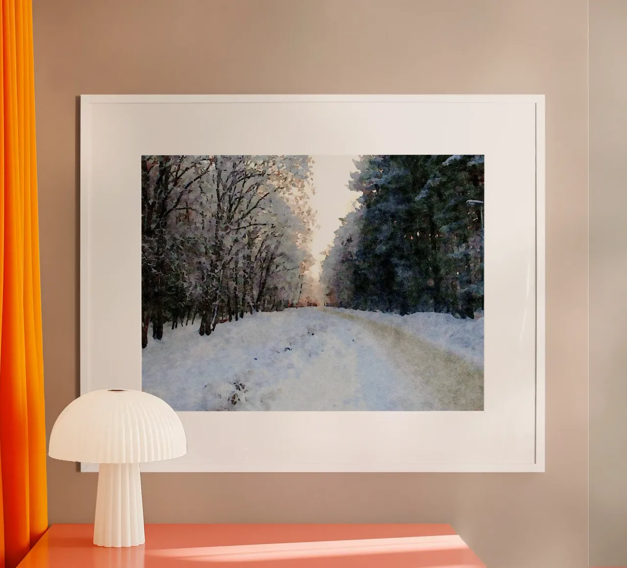 Inverno carta hahnemühle da Massimo Frascogna