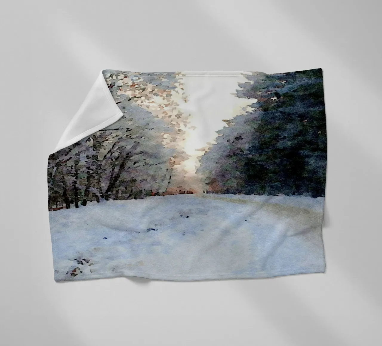 Winter Fleecedecke von Massimo Frascogna