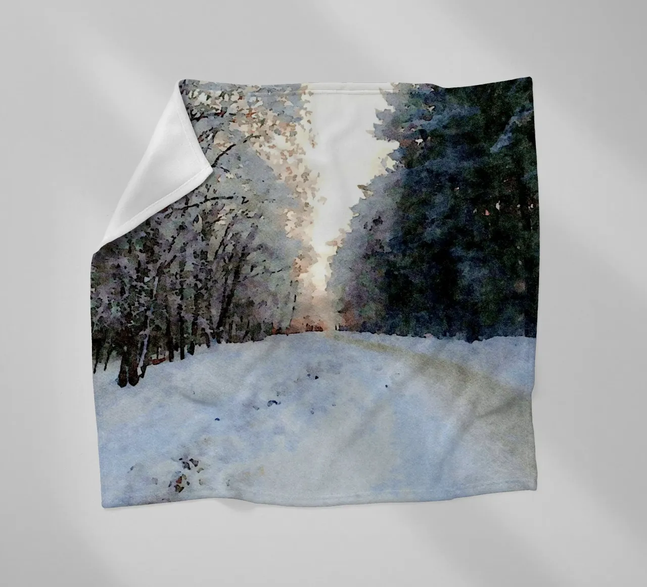 Winter Fleecedecke von Massimo Frascogna