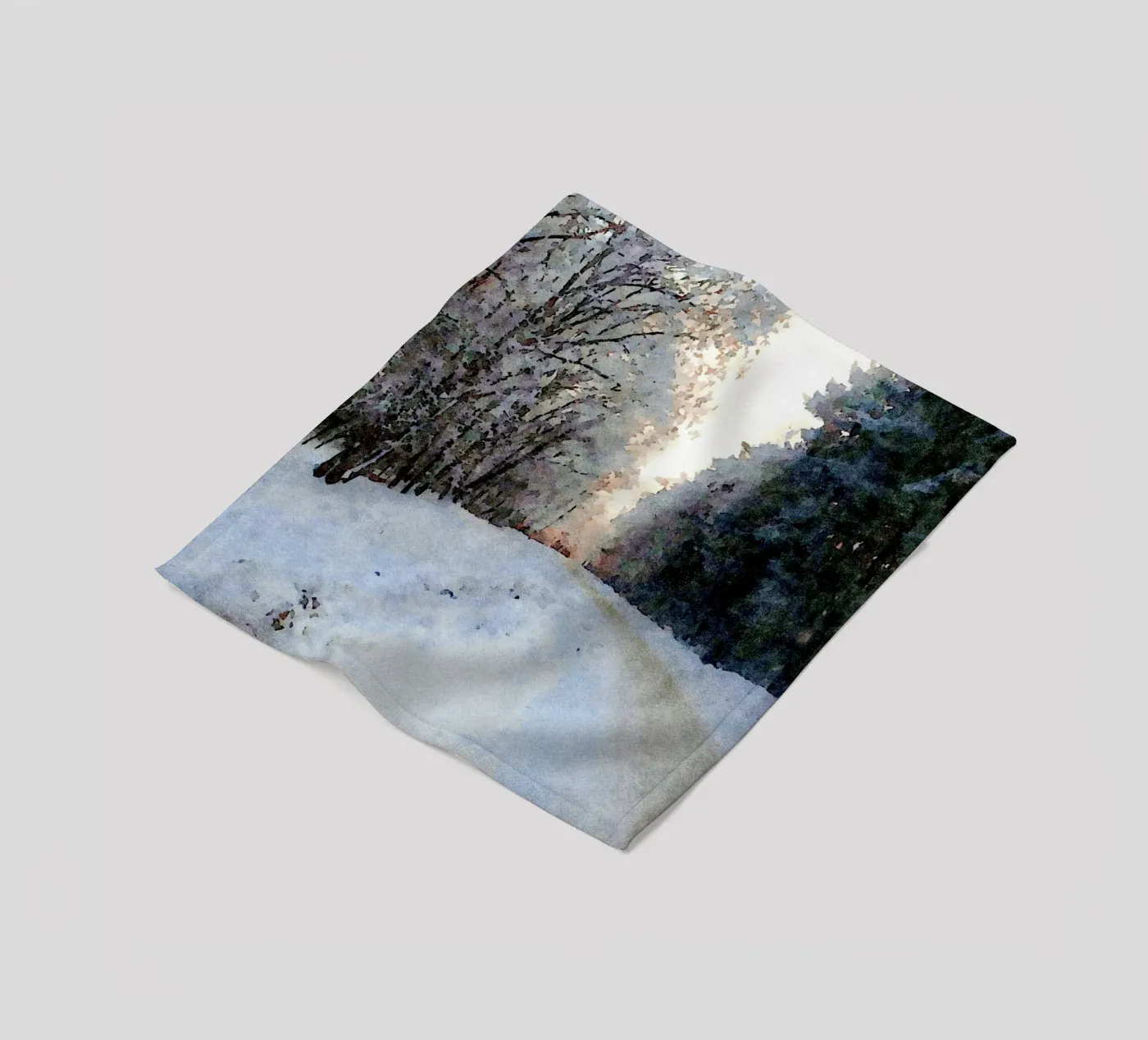 Winter Fleecedecke von Massimo Frascogna