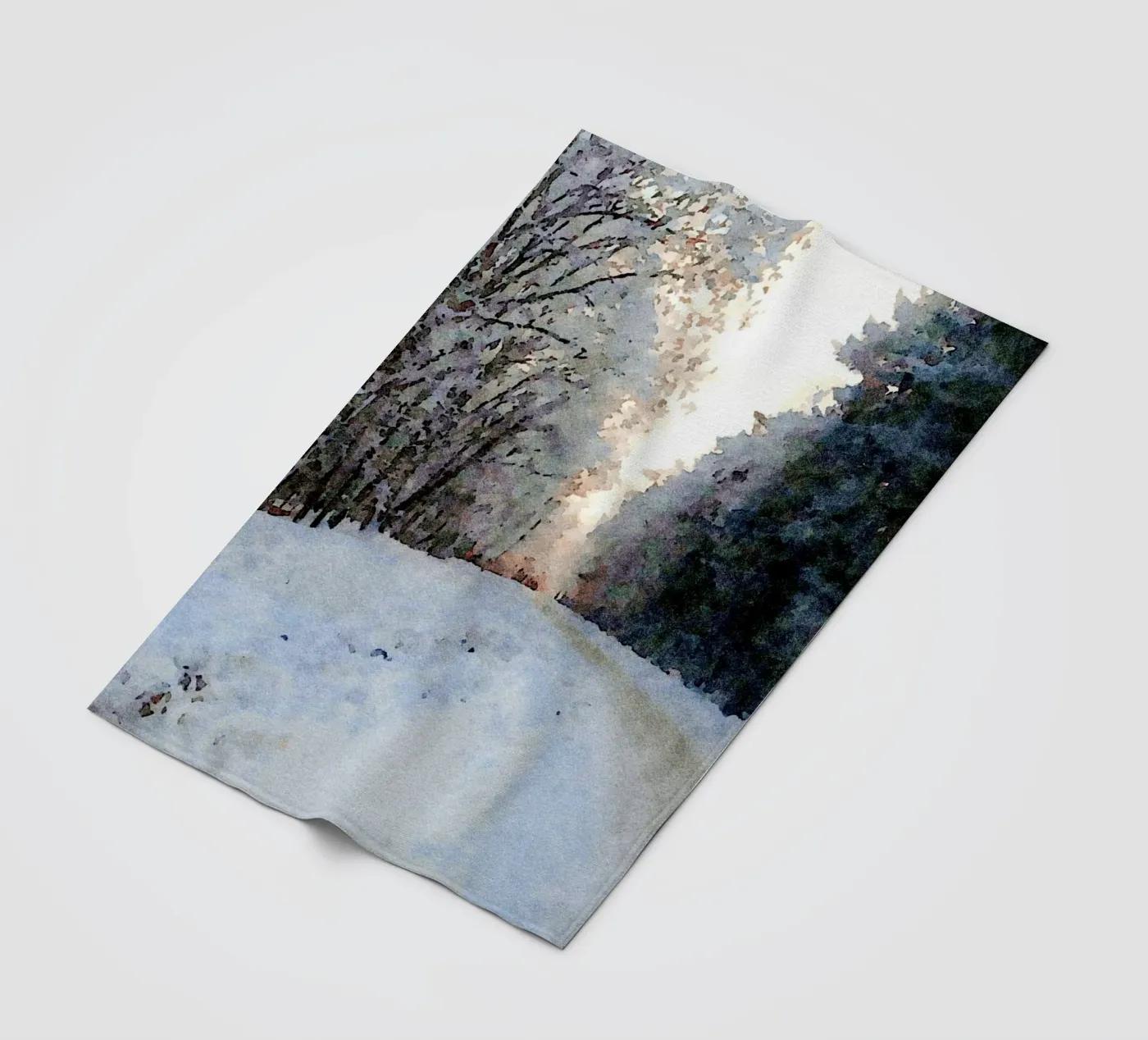 Winter Fleecedecke von Massimo Frascogna