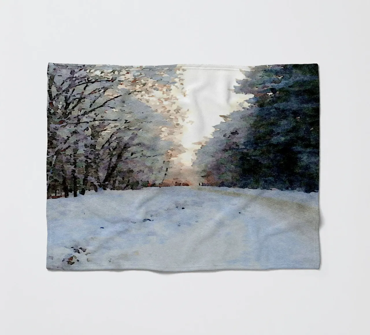 Winter Fleecedecke von Massimo Frascogna