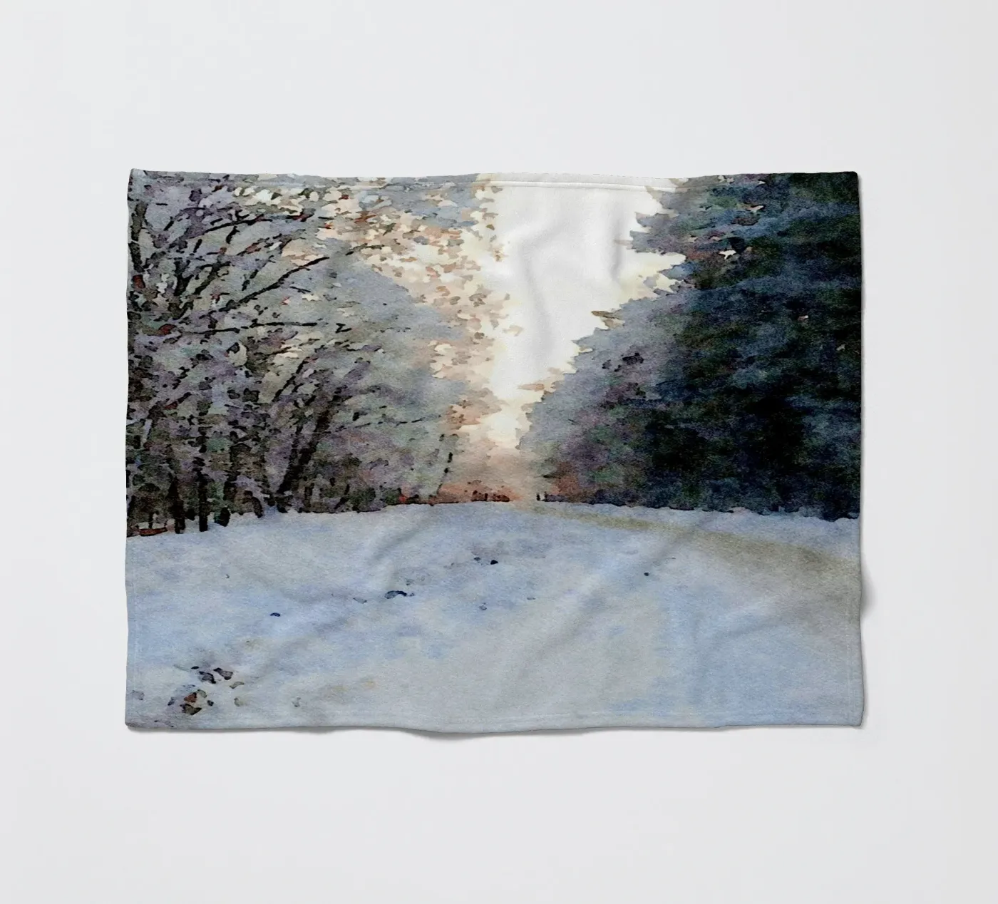 Winter Fleecedecke von Massimo Frascogna