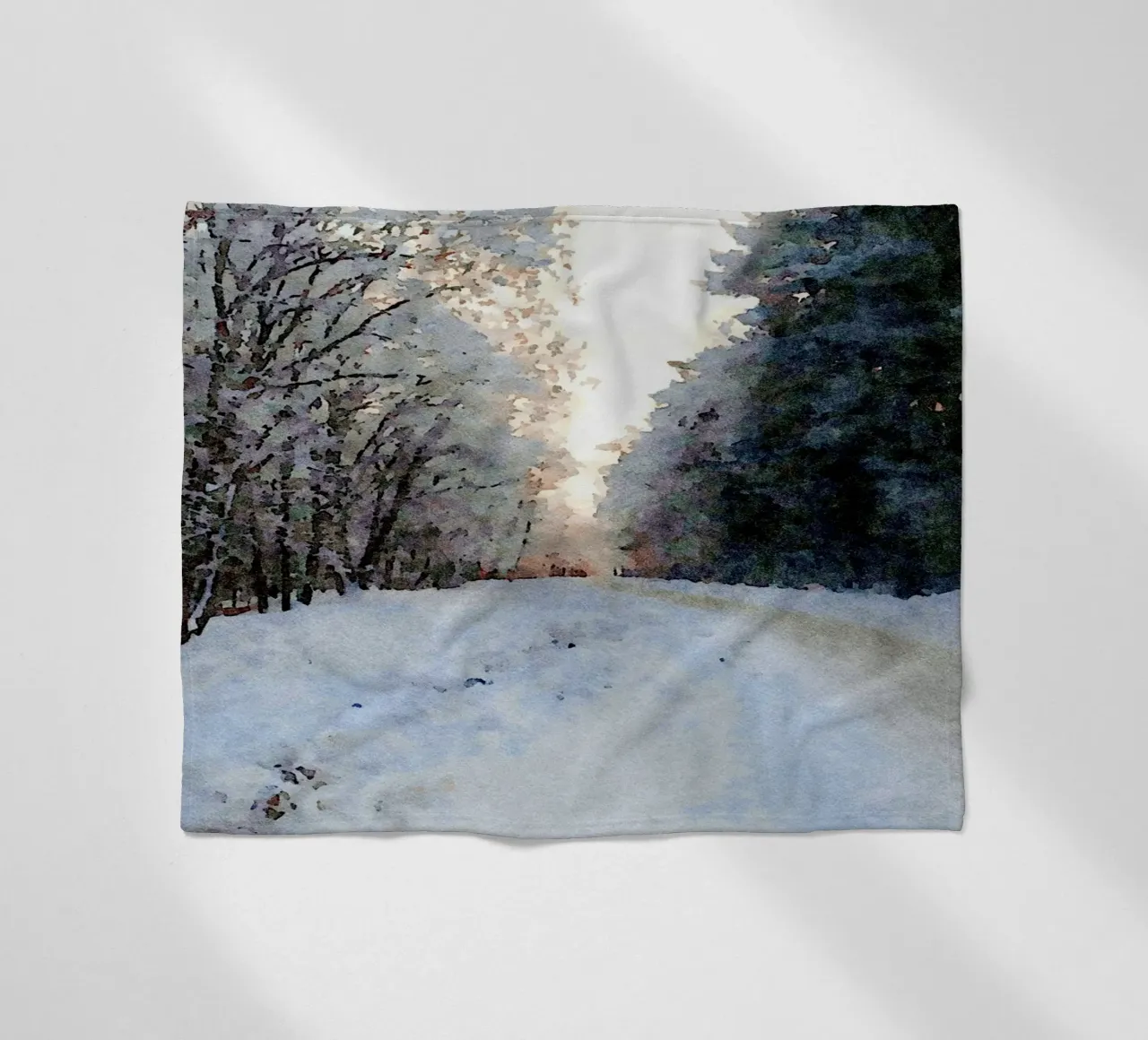 Winter Fleecedecke von Massimo Frascogna