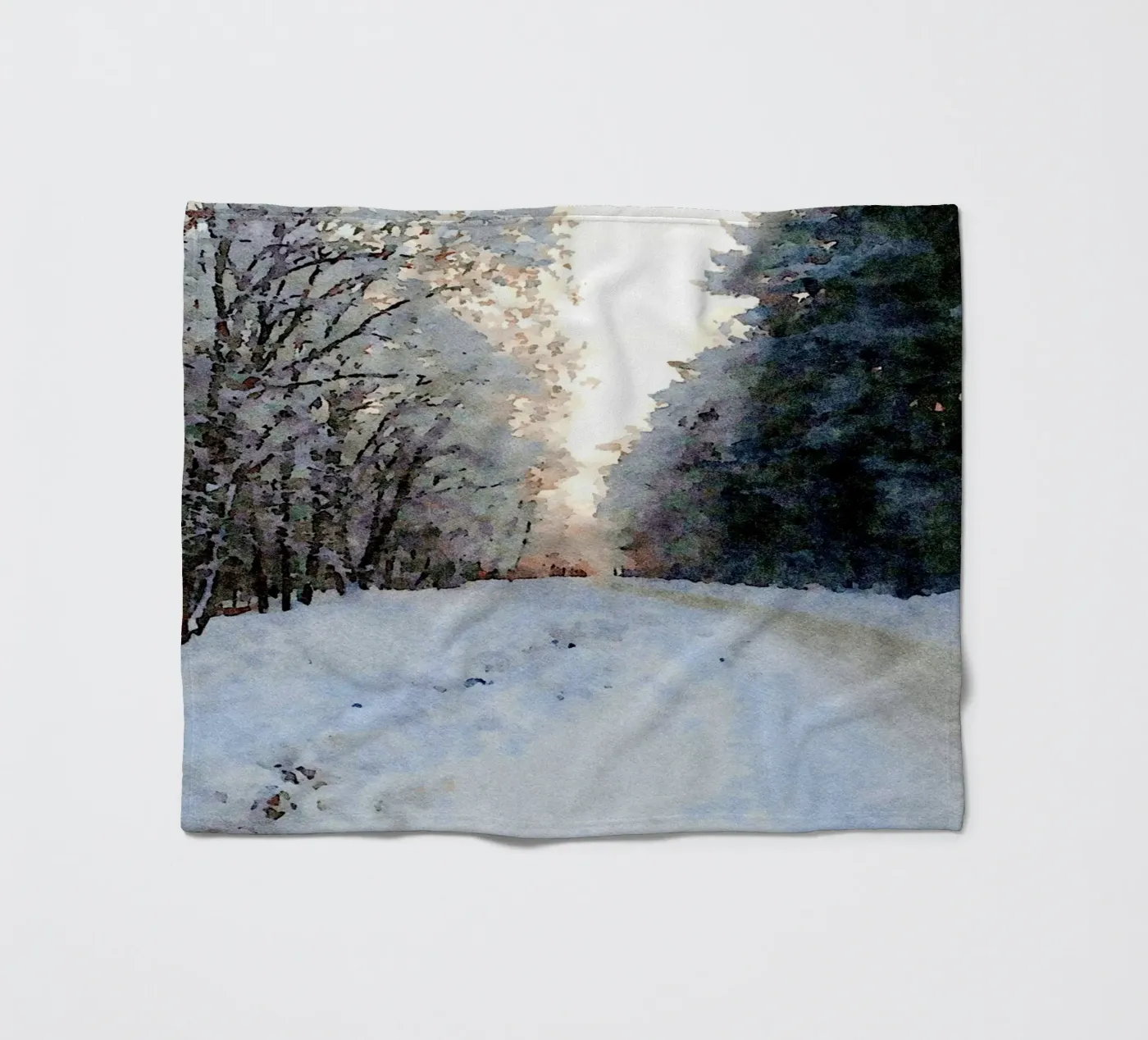 Winter Fleecedecke von Massimo Frascogna