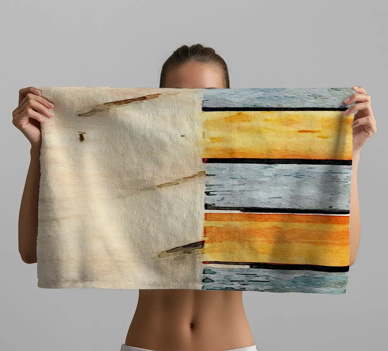 Buzzer towel by Massimo Frascogna