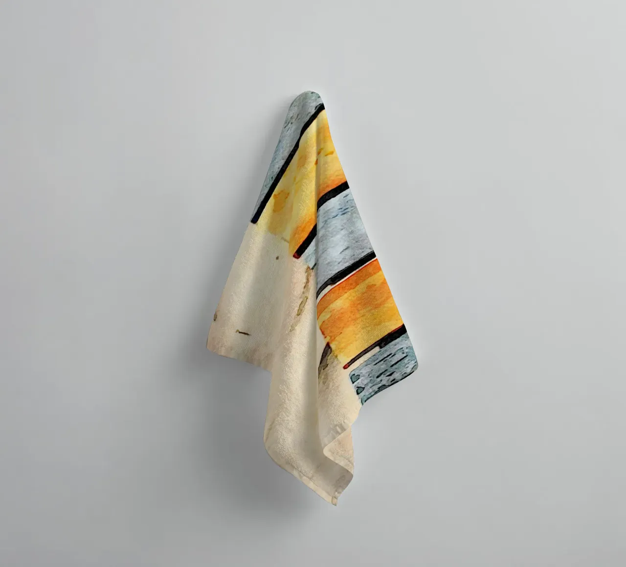 Buzzer towel by Massimo Frascogna