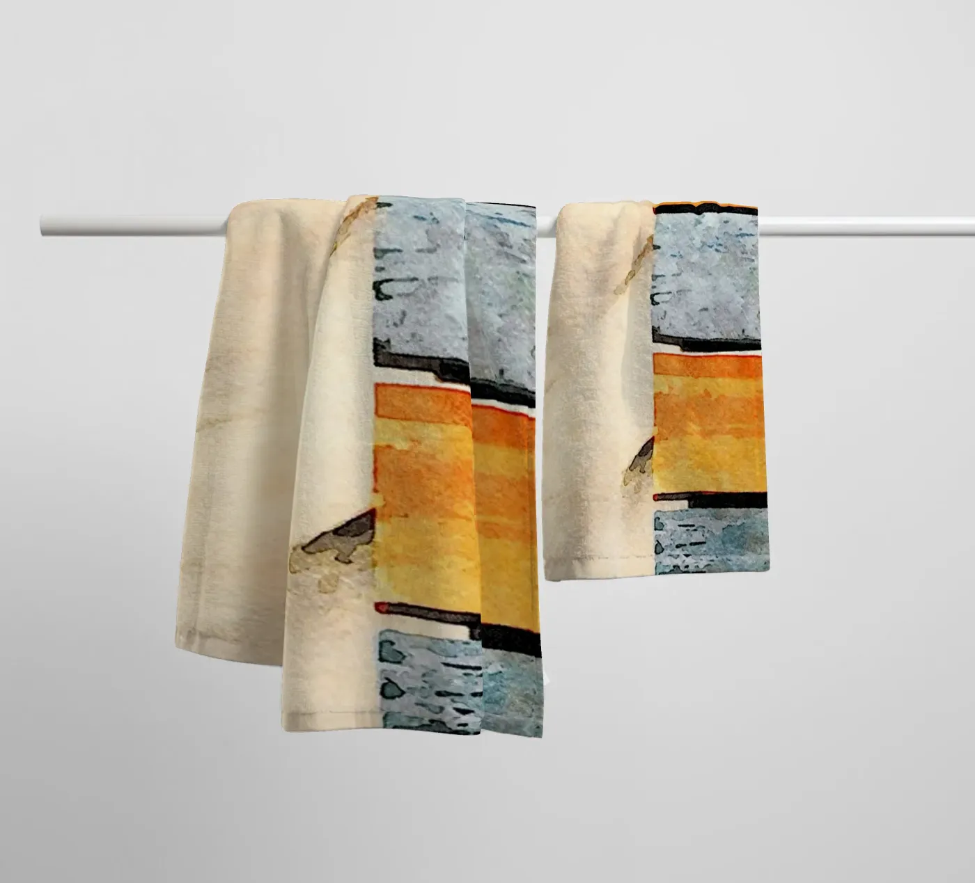 Buzzer badhanddoek van Massimo Frascogna