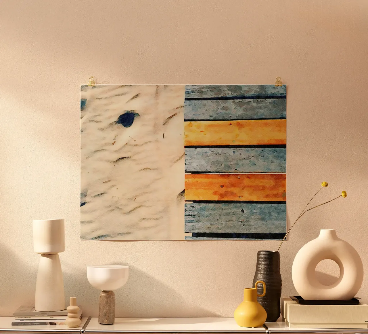 Buzzer Poster von Massimo Frascogna