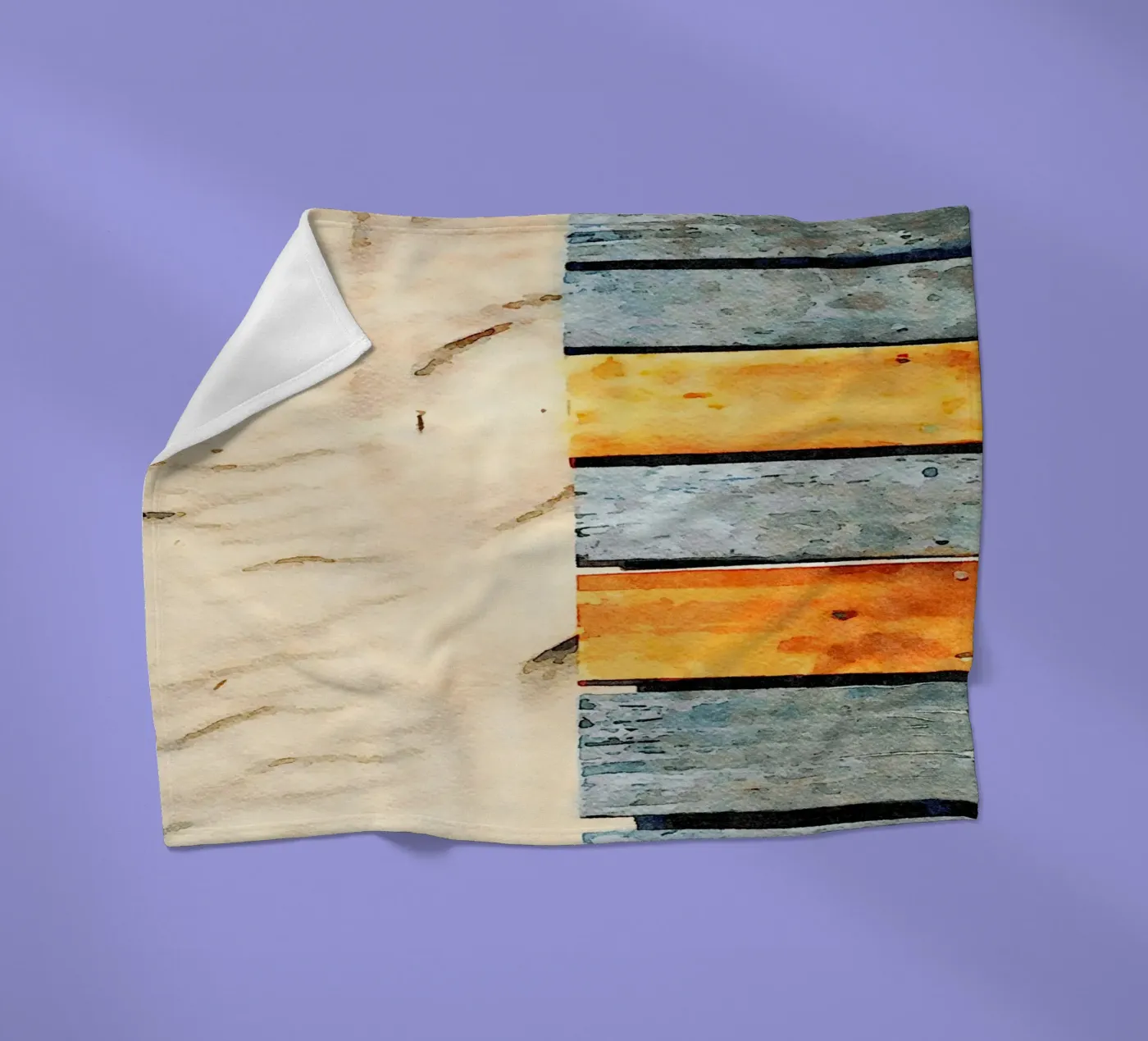 Buzzer plaid polaire de Massimo Frascogna