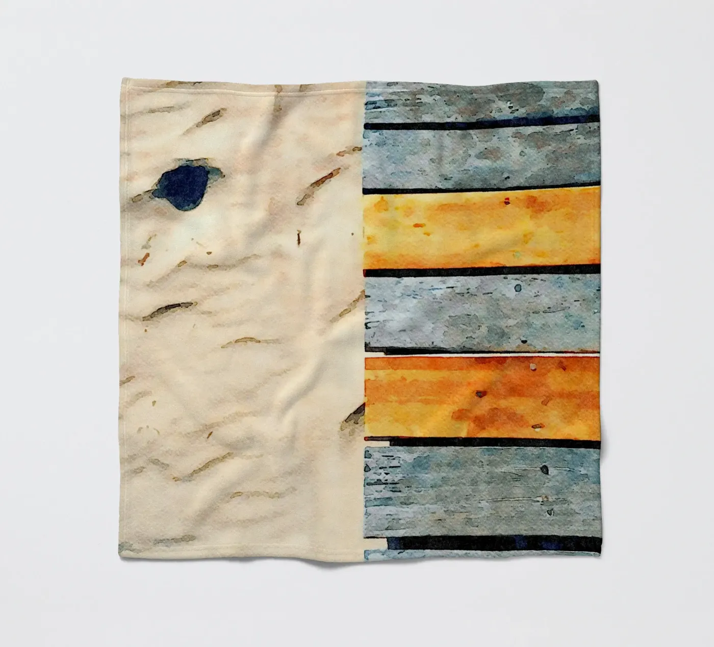 Buzzer plaid polaire de Massimo Frascogna