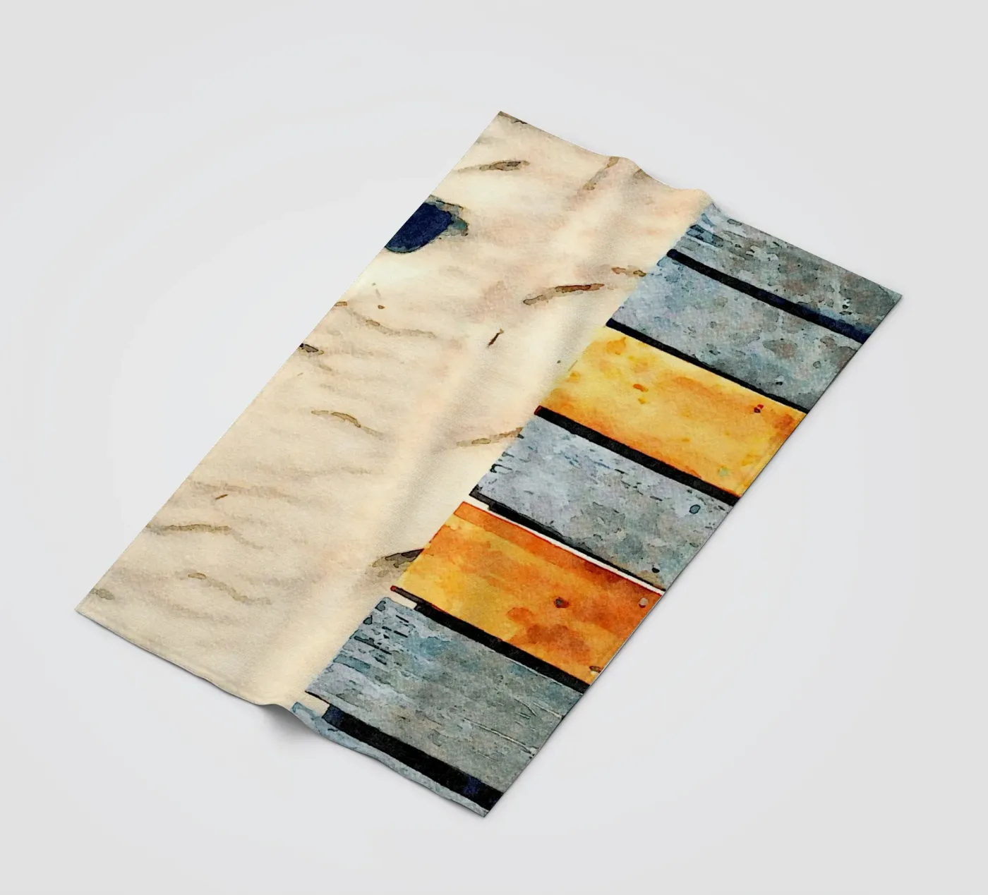 Buzzer plaid polaire de Massimo Frascogna