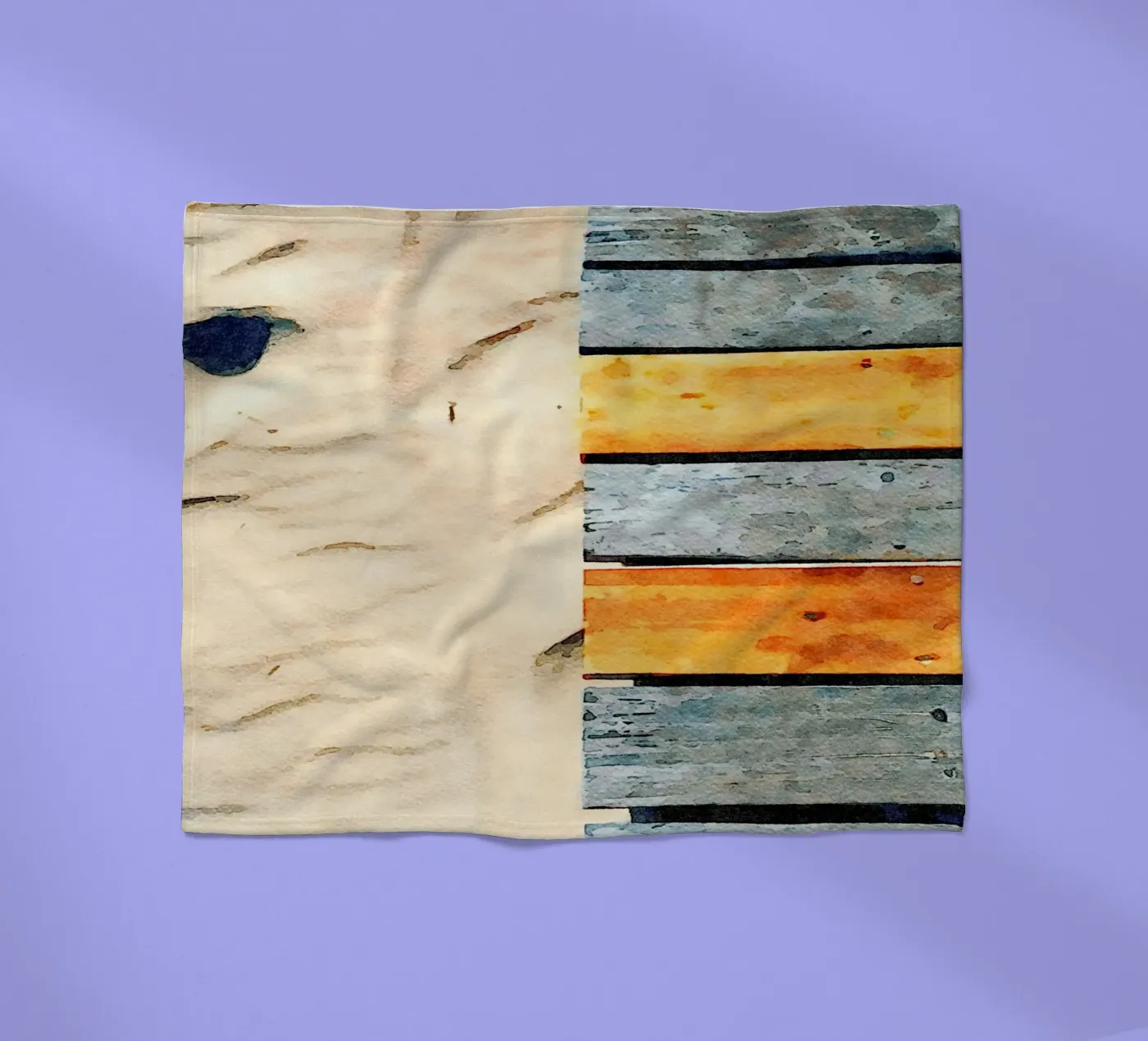 Buzzer plaid polaire de Massimo Frascogna