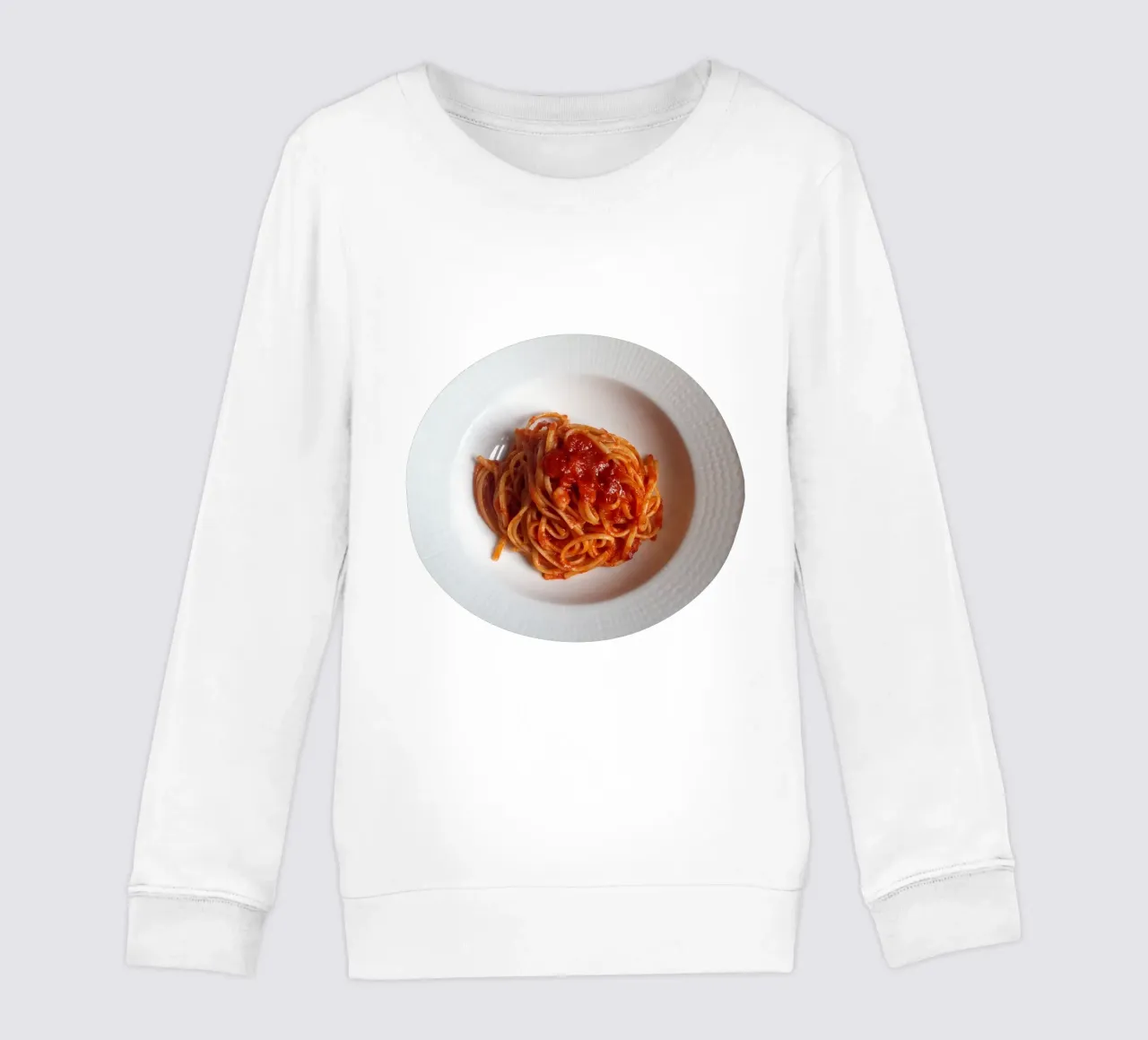 Spaghetti felpa bambino da Massimo Frascogna