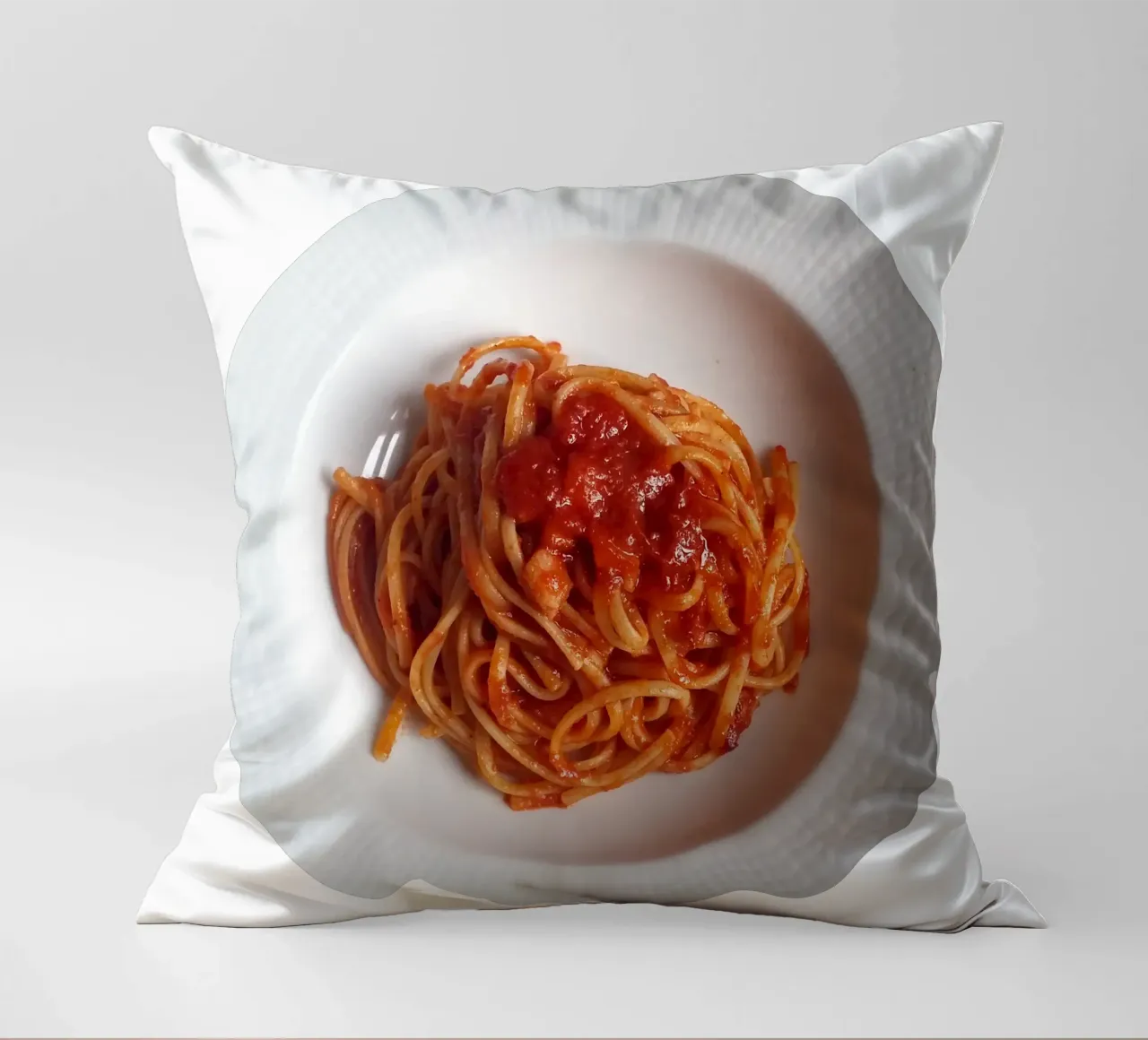 Spaghetti cuscino da Massimo Frascogna