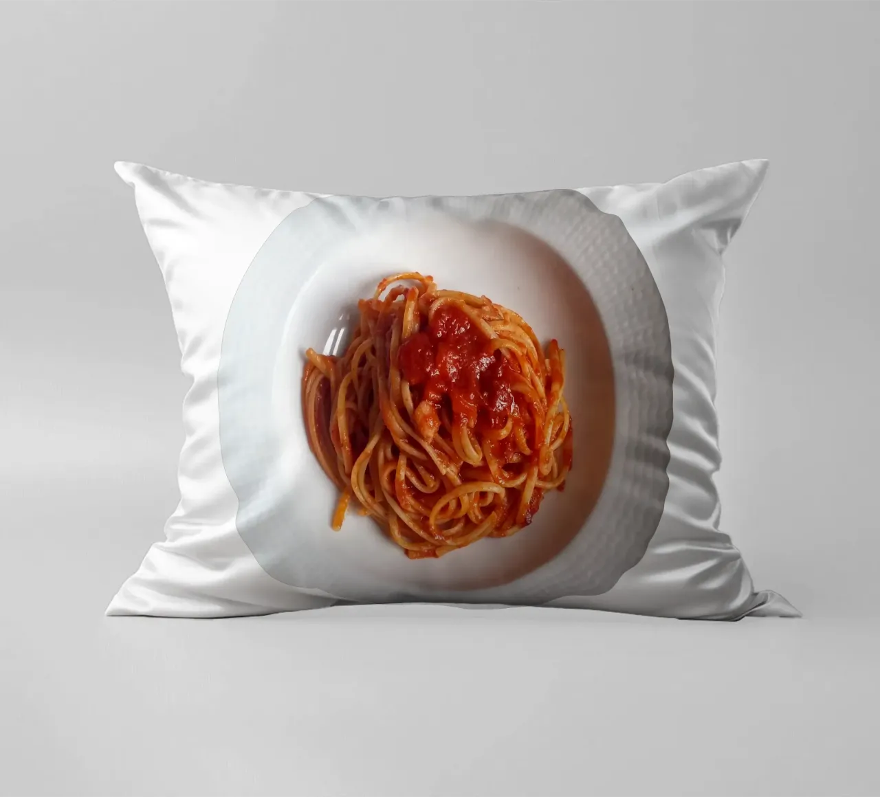 Spaghetti cuscino da Massimo Frascogna