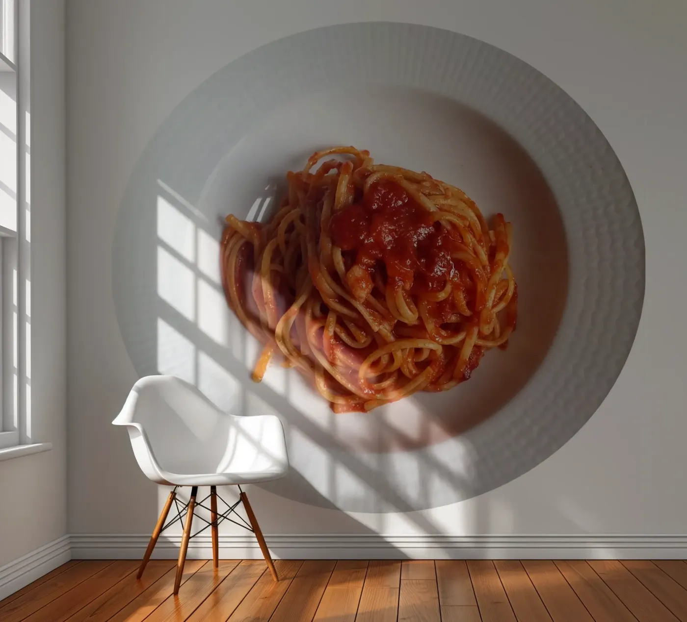 Spaghetti fotobehang van Massimo Frascogna