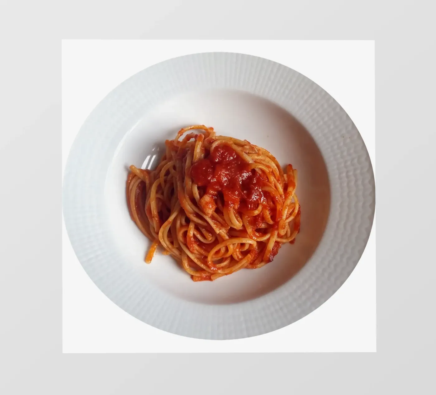 Spaghetti fotobehang van Massimo Frascogna