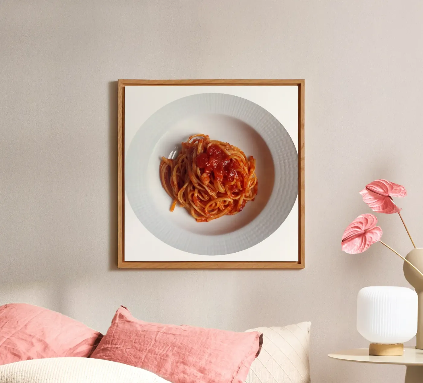 Spaghetti alluminio dibond da Massimo Frascogna