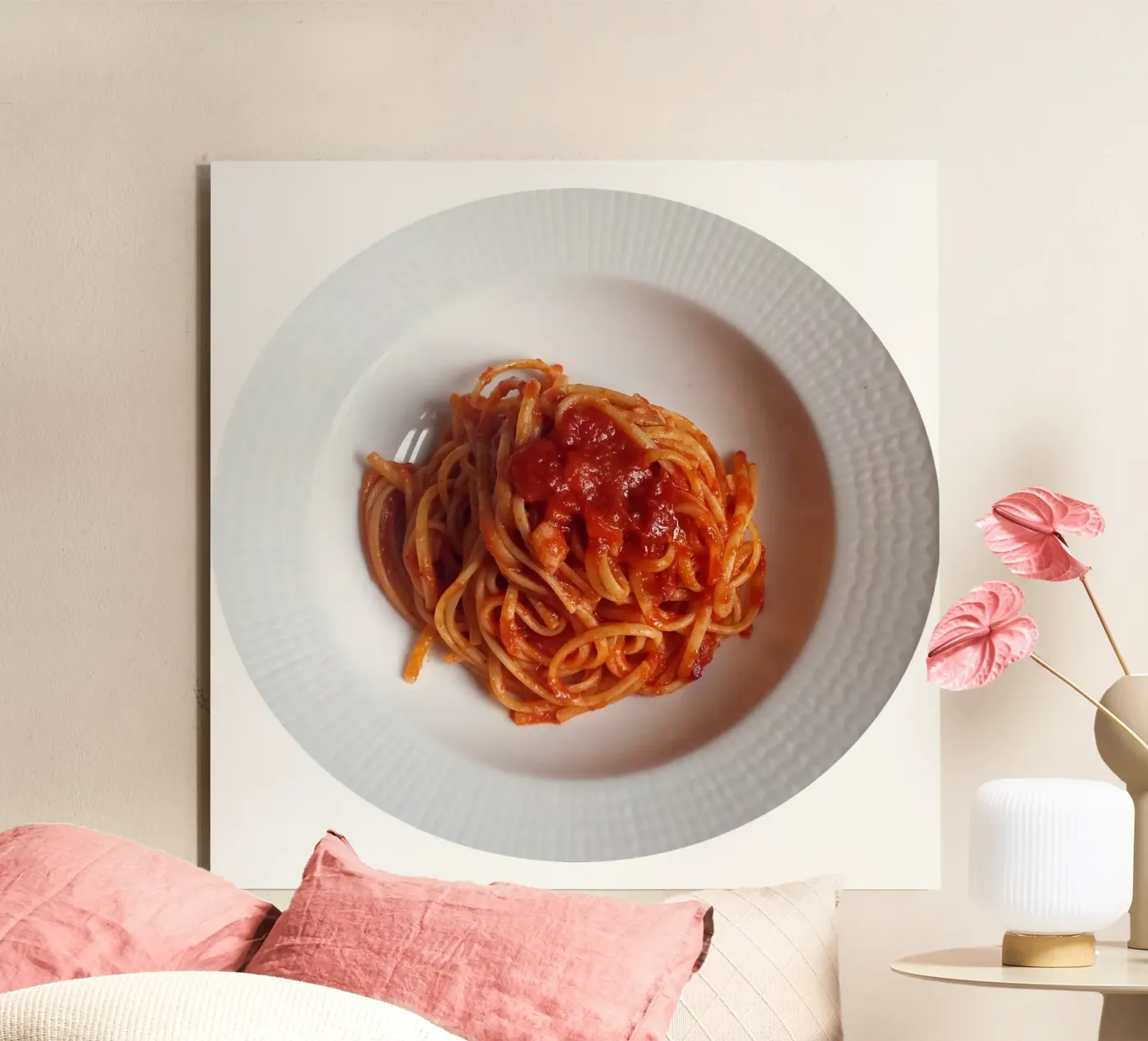 Spaghetti alluminio dibond da Massimo Frascogna