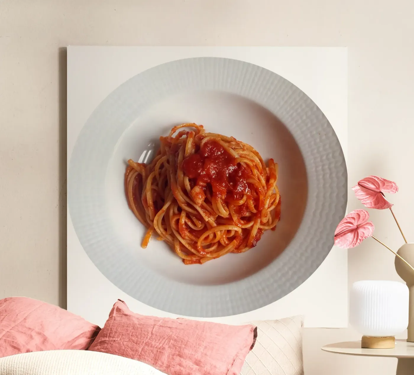 Spaghetti tela da Massimo Frascogna