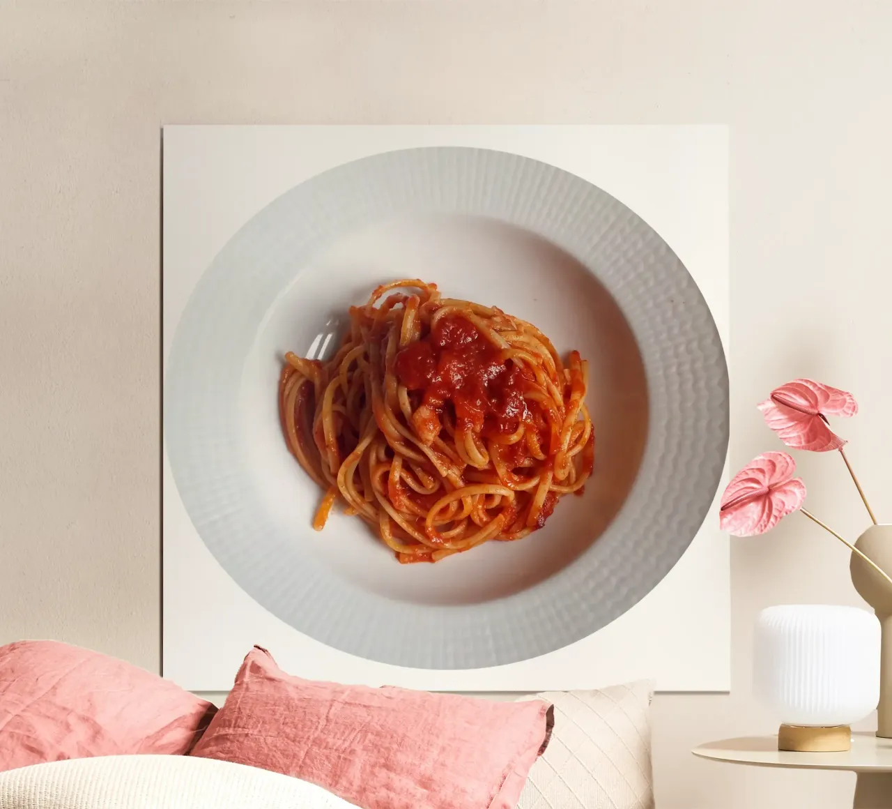 Spaghetti poster van Massimo Frascogna