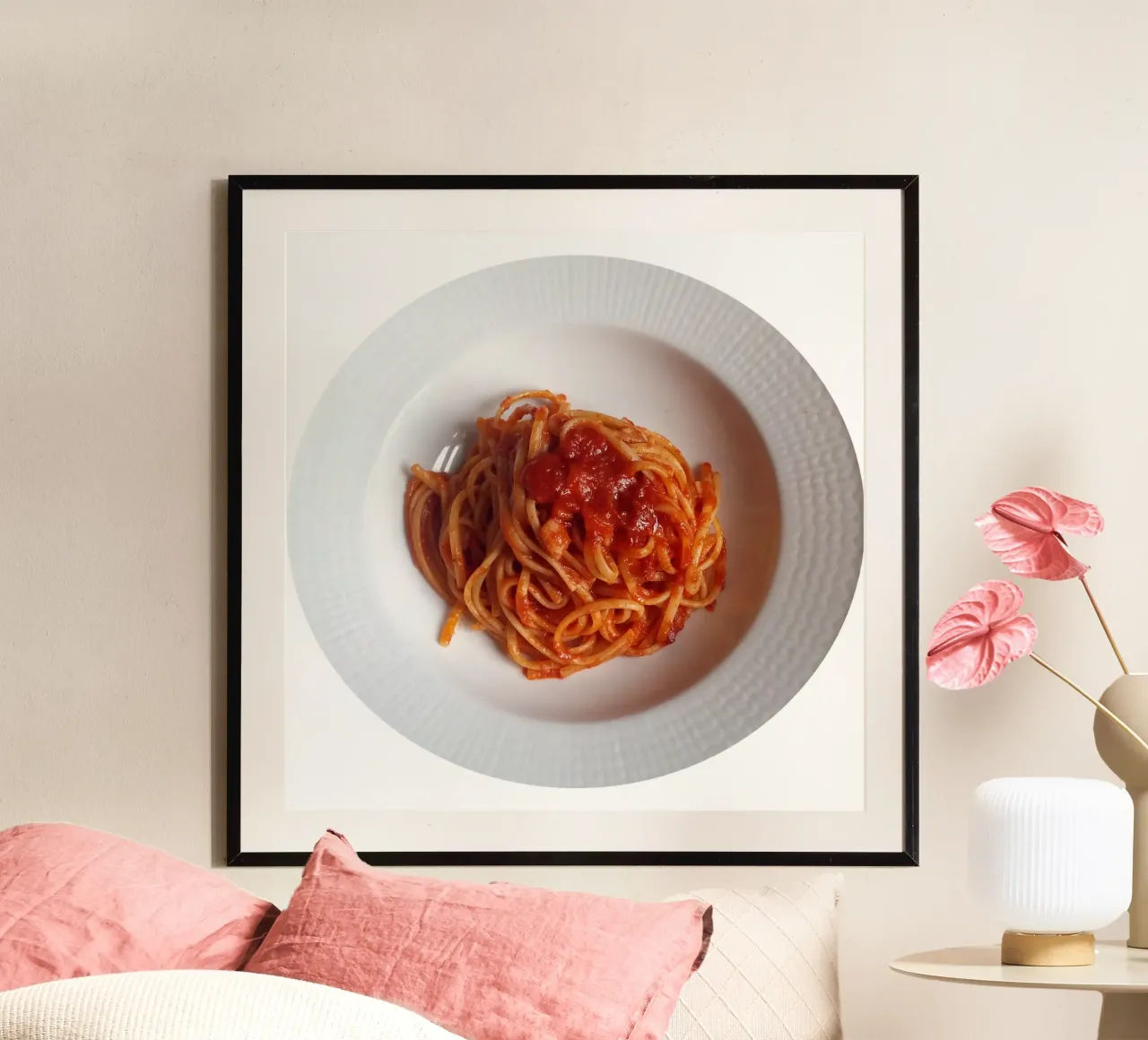 Spaghetti poster van Massimo Frascogna