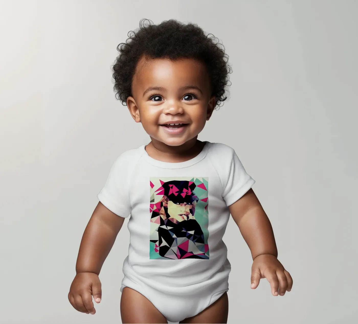 Multicolor body neonato maniche corte da Mayka ienova