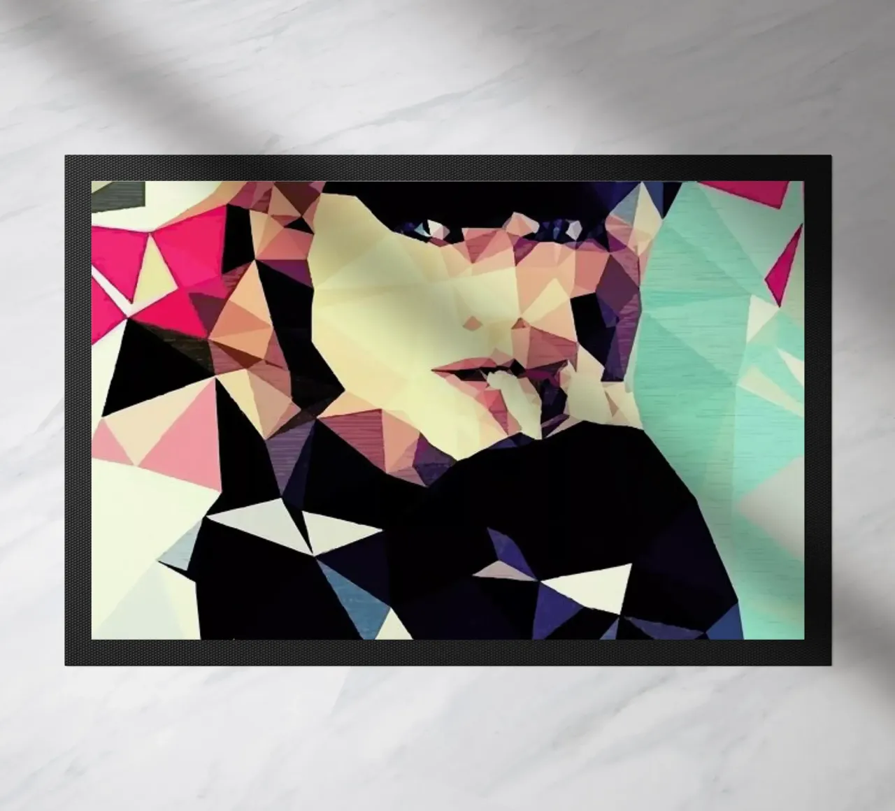 Multicolor doormat by Mayka ienova