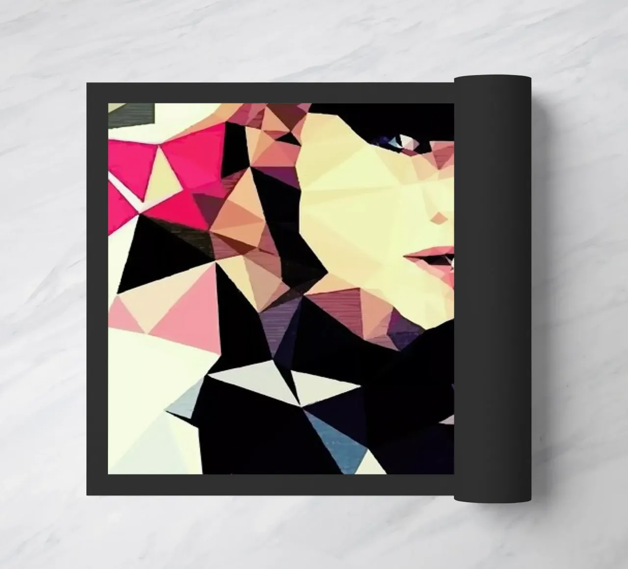 Multicolor doormat by Mayka ienova