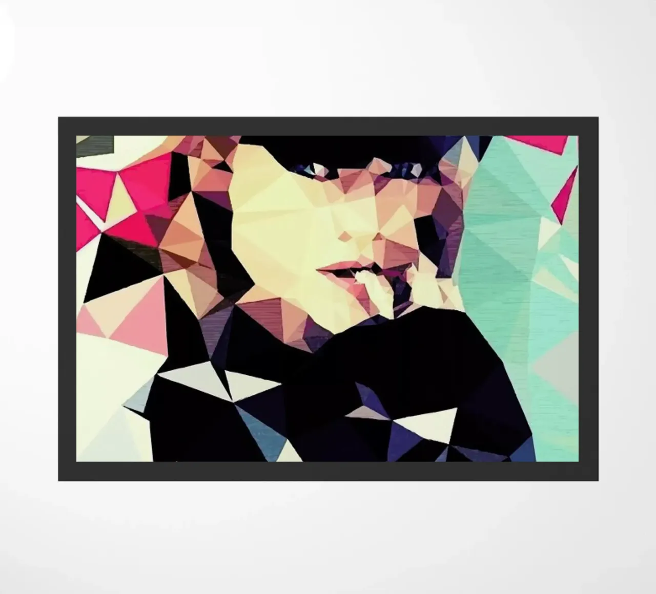 Multicolor doormat by Mayka ienova