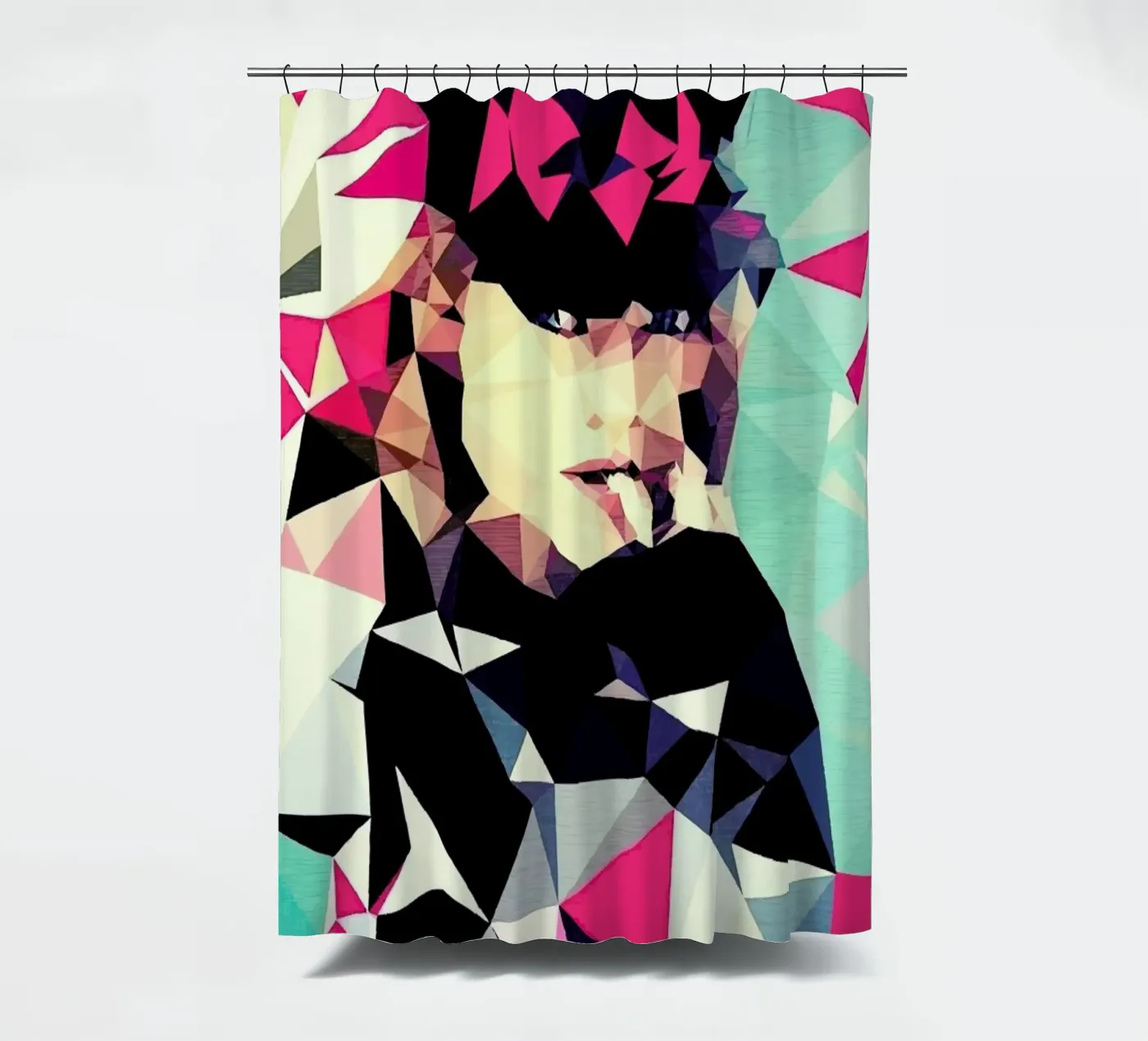 Multicolor douchegordijn van Mayka ienova