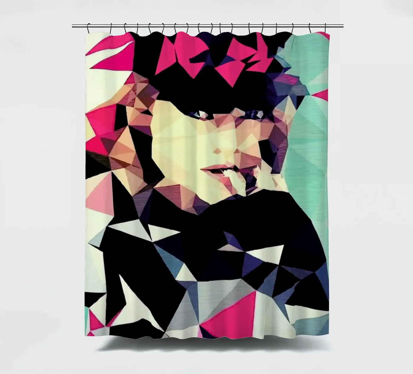 Multicolor douchegordijn van Mayka ienova