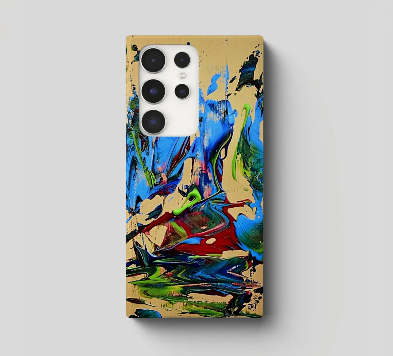 MESSAGE FROM THE HEART 10. cover samsung da Thierry Vobmann Abstract painting