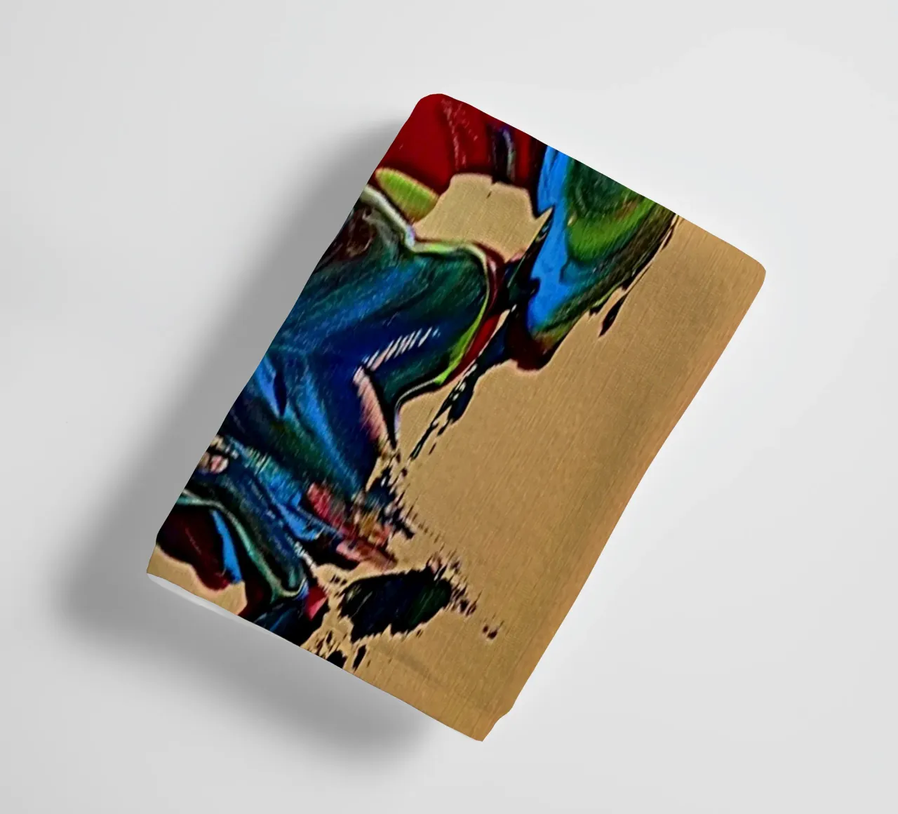 MESSAGE FROM THE HEART 10. Handtuch von Thierry Vobmann Abstract painting