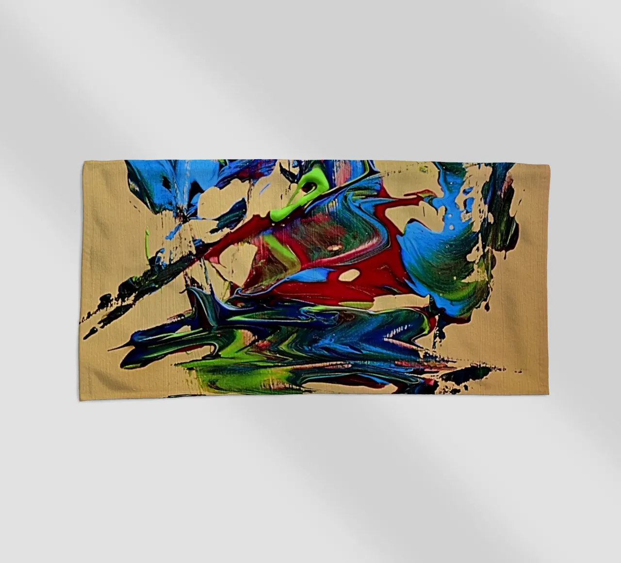 MESSAGE FROM THE HEART 10. telo mare da Thierry Vobmann Abstract painting