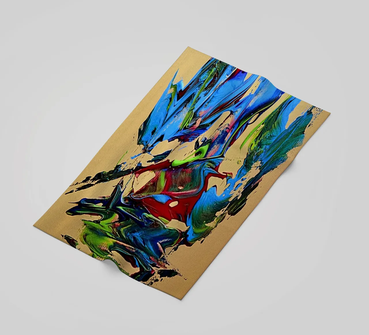 MESSAGE FROM THE HEART 10. telo mare da Thierry Vobmann Abstract painting