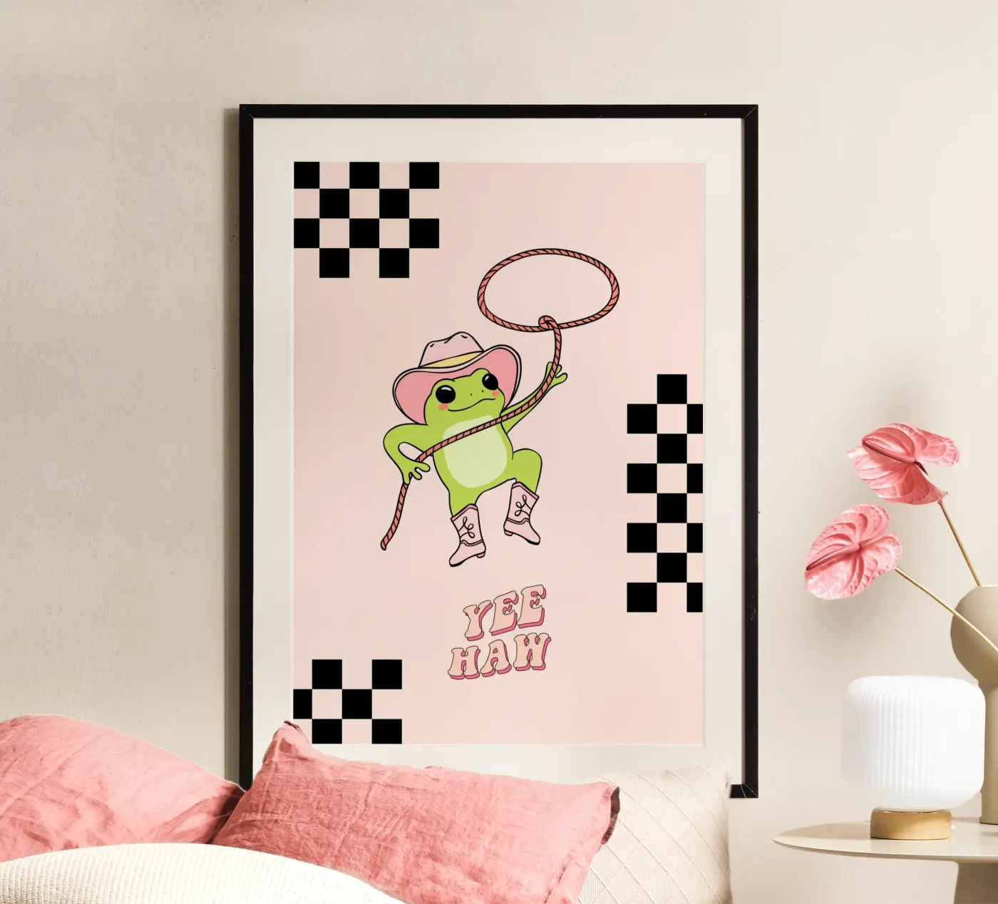 Country frog poster da CreativeCreature
