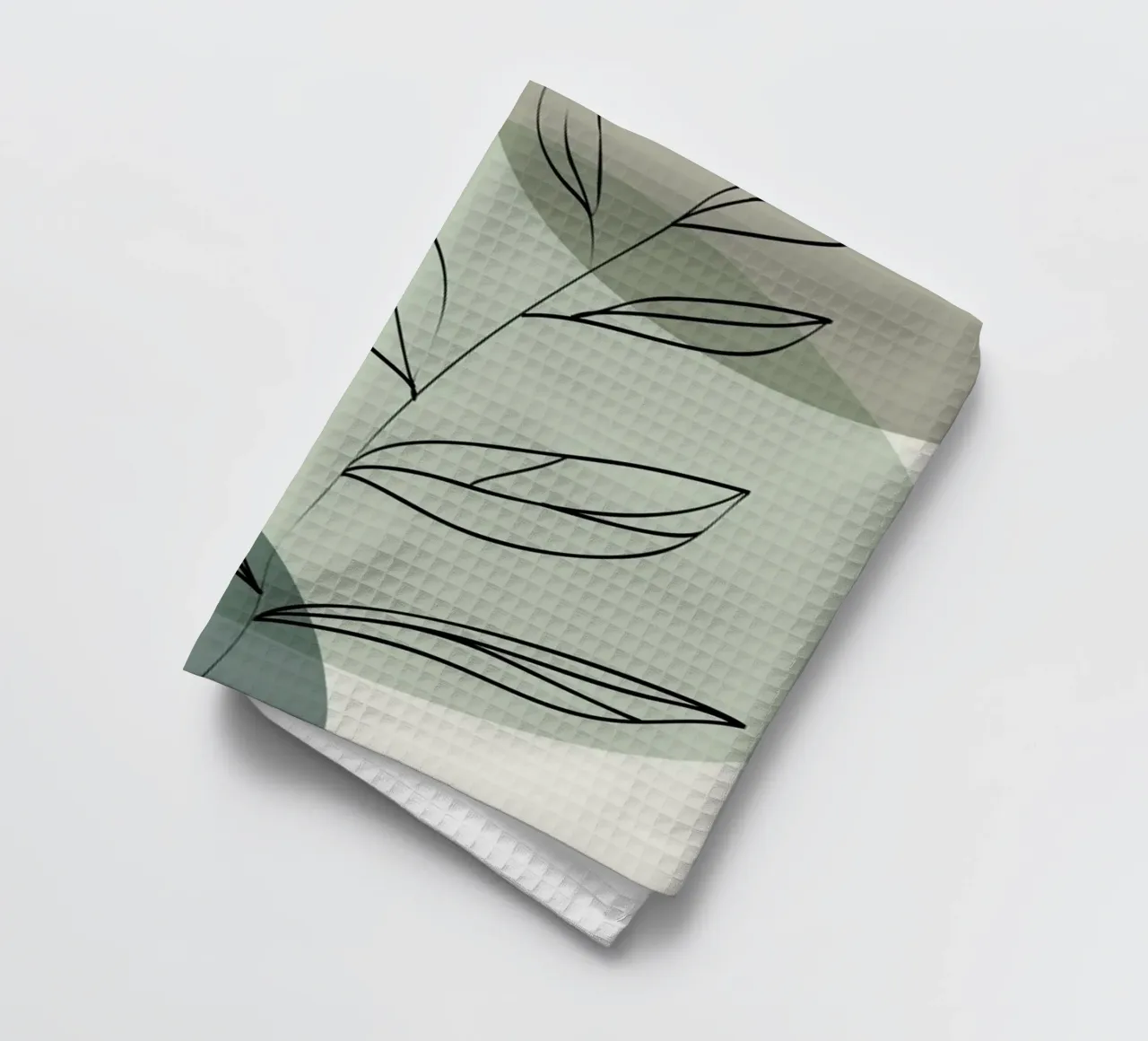 fleur minimaliste II torchon de 🎁 ARTVI-SHOP