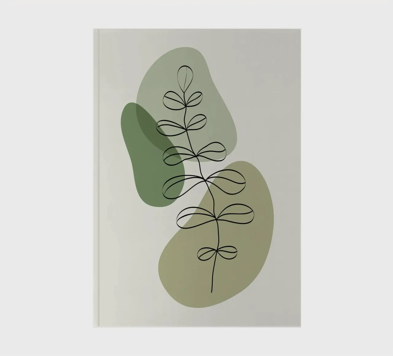 minimalist flower III notebook by 🎁 ARTVI-SHOP