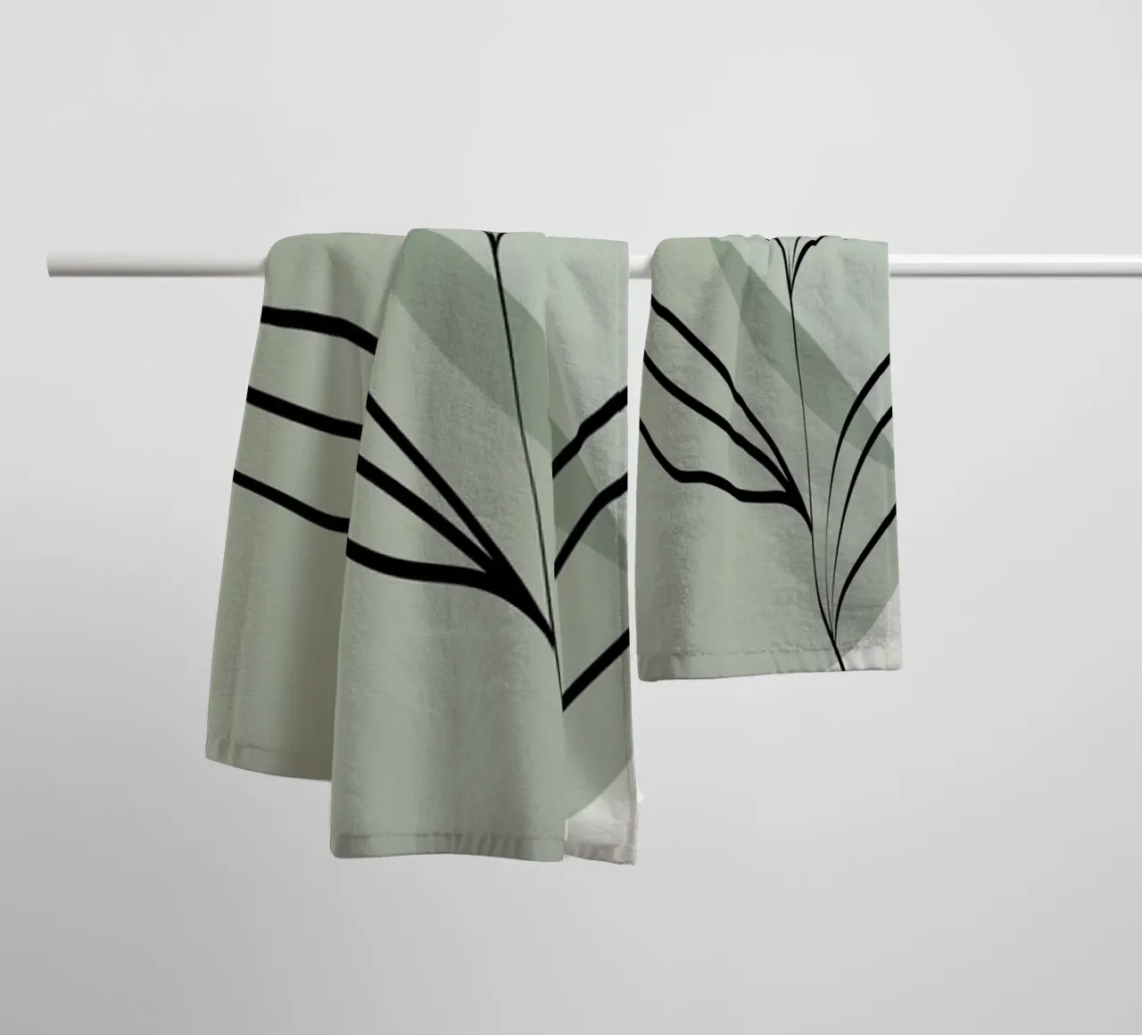 minimalist flower IV towel by 🎁 ARTVI-SHOP