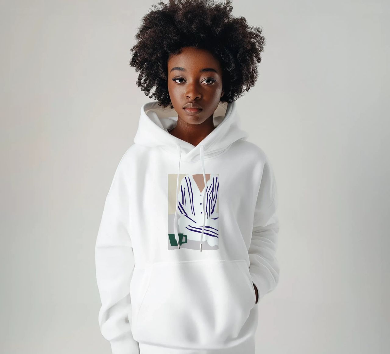 PJ sudadera con capucha de Helena Ravenne